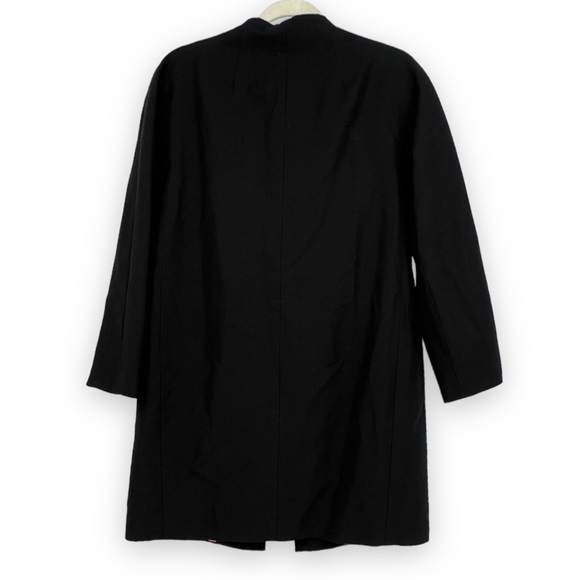 SOLD Kate Spade Kendall Black Bow Coat Size Medium - Picture 4 of 7